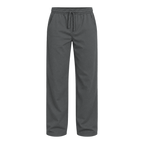 Everyday Drawstring Pants — Charcoal front view