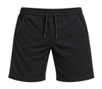 Everyday Drawstring Shorts — Black front view